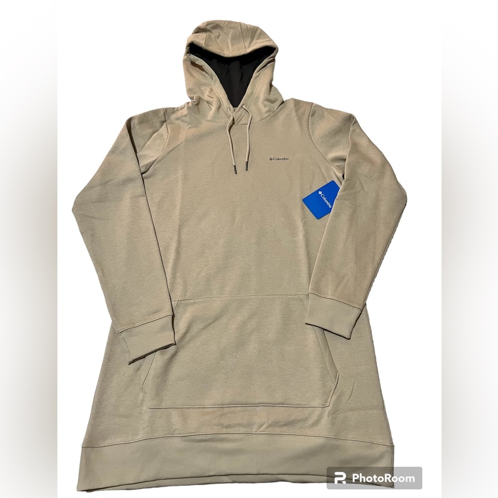 Columbia Rush Valley Long Tunic Style Hoodie Sweatshirt